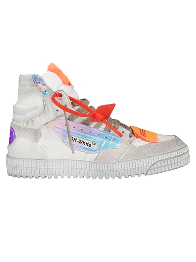Shop Off-white Off-court Hi-top Sneakers In Bianco