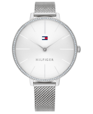 tommy hilfiger mesh bracelet watch
