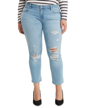 levi's 711 skinny jeans plus size