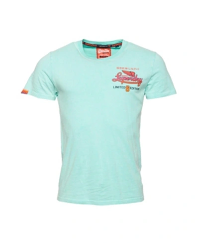 Shop Superdry Limited Icarus Hyper Classics T-shirt In Blue