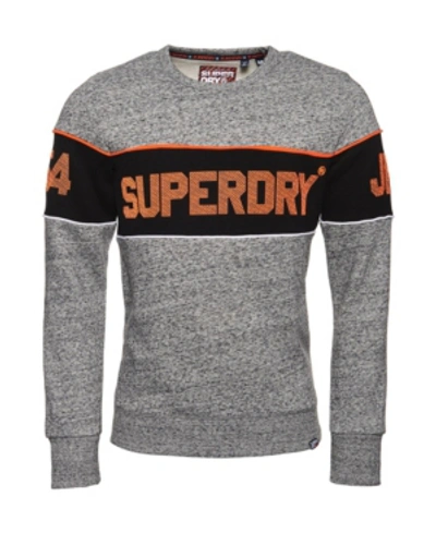 Shop Superdry Men's Retro Stripe Sweatshirt In Light Past