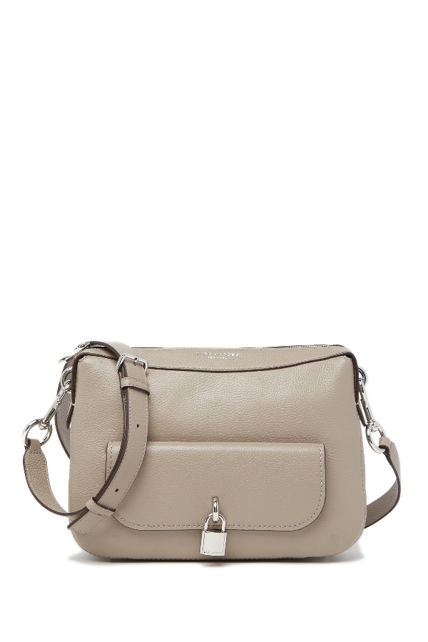 marc jacobs lock that leather tote bag
