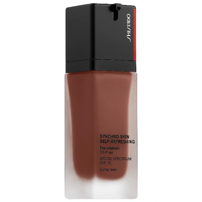 Shop Shiseido Synchro Skin Self-refreshing Foundation Spf 30 540 - Mahogany 1.0 oz/ 30 ml