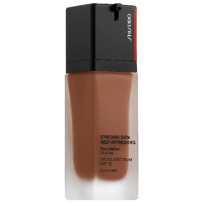 Shop Shiseido Synchro Skin Self-refreshing Foundation Spf 30 530 - Henna 1.0 oz/ 30 ml