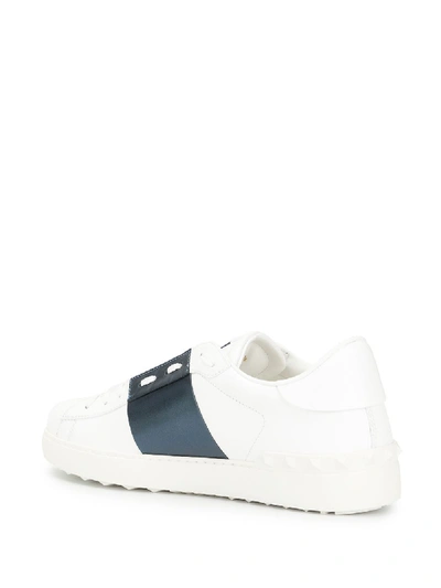 Shop Valentino Open Low-top Sneaker In White