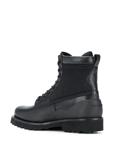 Shop Woolrich Jungle Boots In Black