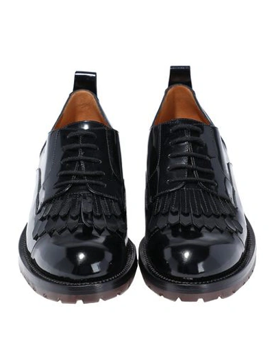 Shop Valentino Laced Shoes In Black