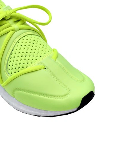 Shop Adidas By Stella Mccartney Sneakers In Acid Green