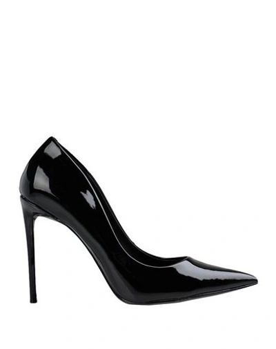 Shop Steve Madden Vala Heel Woman Pumps Black Size 9 Polyurethane