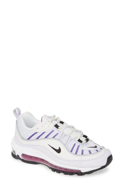 Shop Nike Air Max 98 Sneaker In Grey/ Black/ Summit White