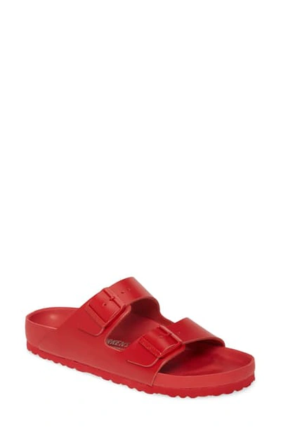 Shop Valentino Slide Sandal In Red