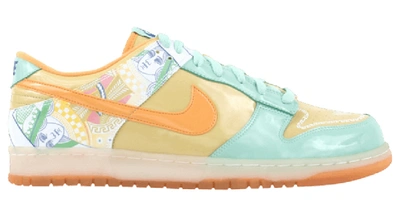 Pre-owned Nike Dunk Low Premium Collection Royale Serena Williams (women's) In Celery/papaya/med Mint