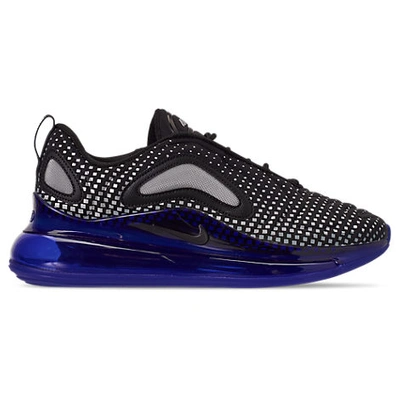 Shop Nike Men's Air Max 720 Running Shoes In Black
