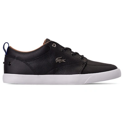 Shop Lacoste Men's Bayliss Casual Shoes In Black/white