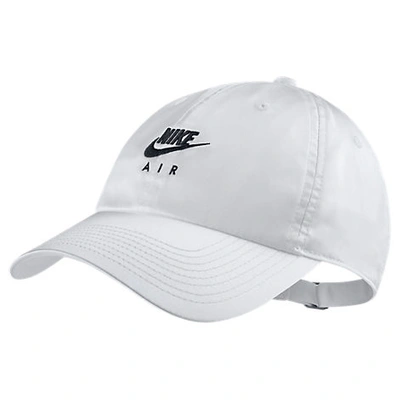 Shop Nike Women's Air Heritage86 Satin Adjustable Back Hat In White