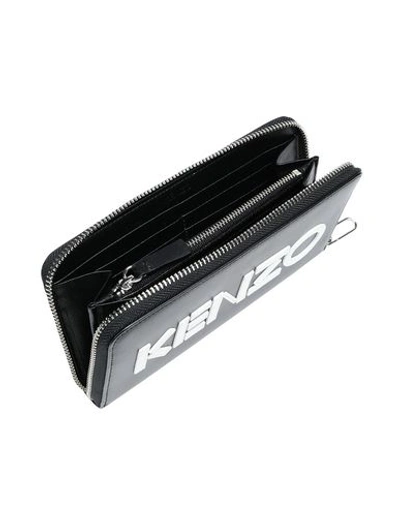 Shop Kenzo Wallets In Black