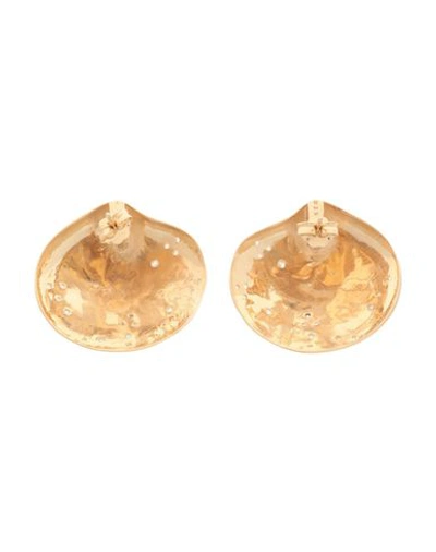 Shop Apples & Figs Earrings In Gold