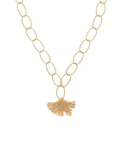 Shop Apples & Figs Necklaces In Gold