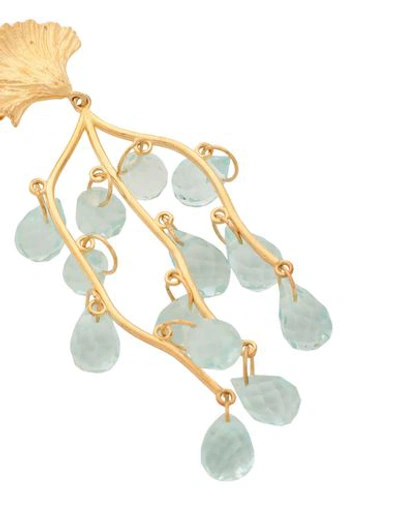 Shop Apples & Figs Earrings In Gold