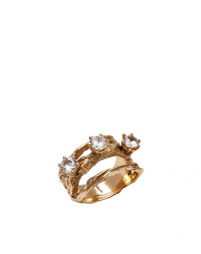 Shop Voodoo Jewels Little Karakum Woman Ring Gold Size 6 Bronze