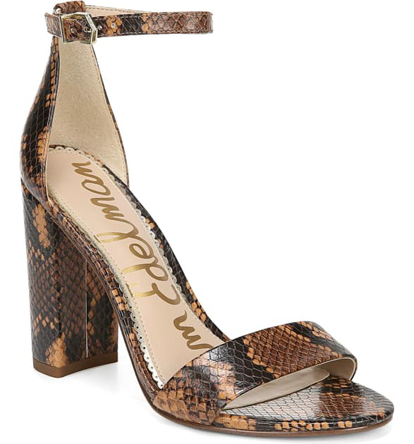 sam edelman yaro snakeskin