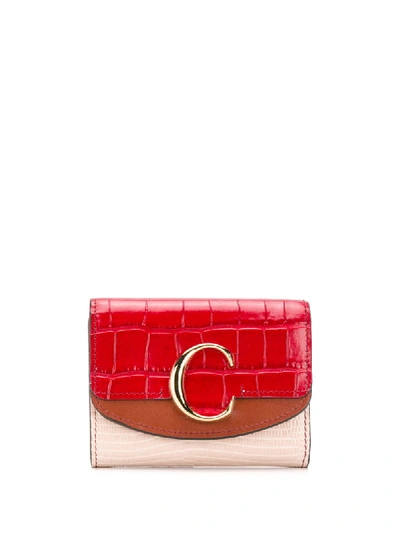 Shop Chloé C Wallet - Red