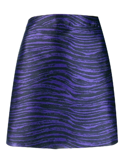 Shop Andamane Bertha Skirt In Purple