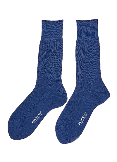 Shop Falke 'no.9' Socks In Blue