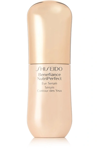 Shop Shiseido Benefiance Nutriperfect Eye Serum, 15ml - One Size In Colorless
