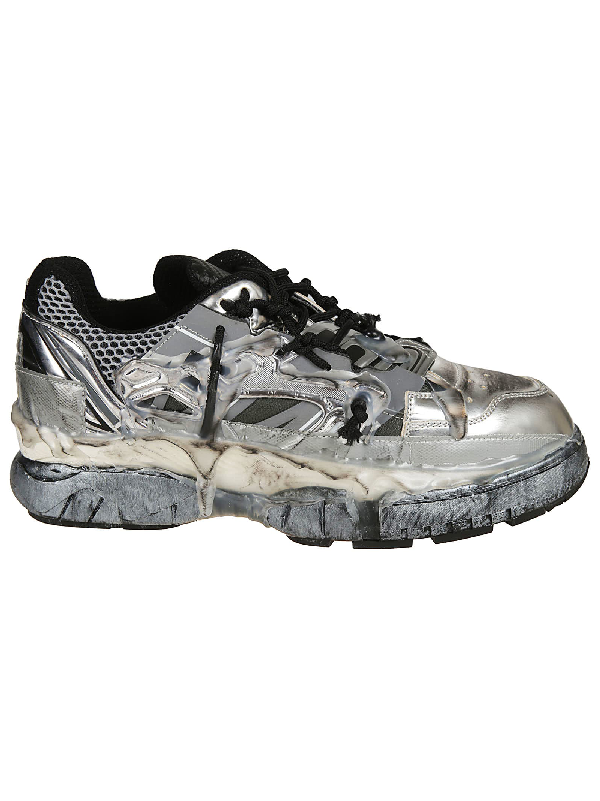 maison margiela fusion leather and mesh