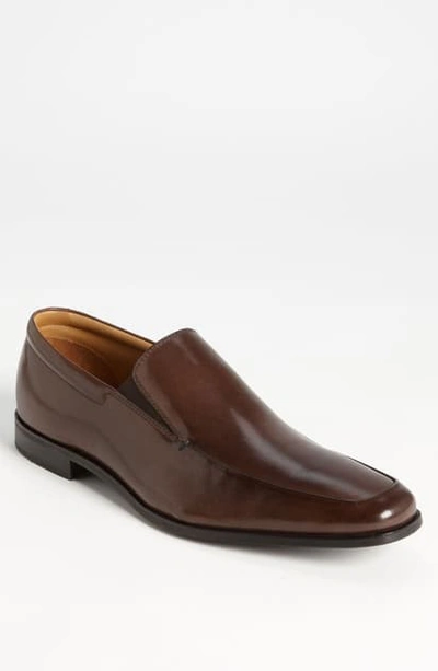 Shop Gordon Rush 'elliot' Venetian Loafer In Brown Leather