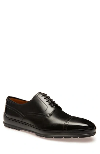 Shop Bally Reigan Cap Toe Derby In Black