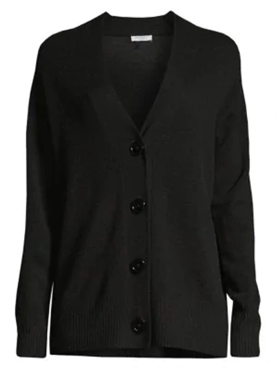 Shop Equipment Elder Cashmere Cardigan In True Black