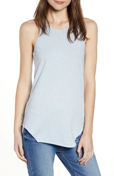 Shop Frank & Eileen Tee Lab Base Layer Tank In Oxford Blue Melange