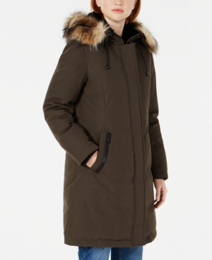 vince camuto hooded parka