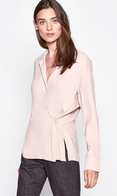 Shop Equipment Plotine Shirt In Misty Rose