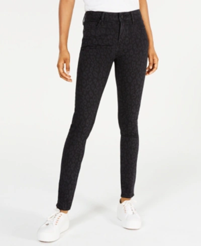 Shop Articles Of Society Sarah Printed Skinny Jeans In Lone Pine