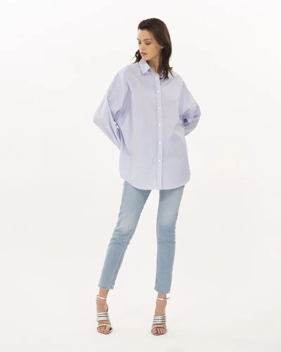 Shop Iro Sett Shirt In Blue