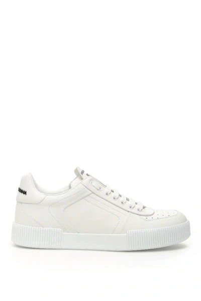 Shop Dolce & Gabbana Miami Sneakers In Bianco (white)
