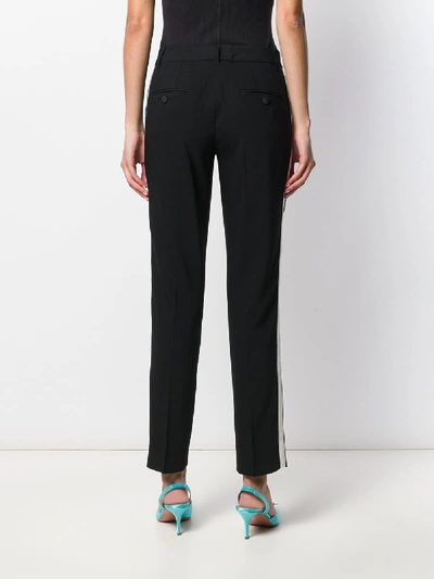 Shop Dolce & Gabbana Wool Trousers In Black