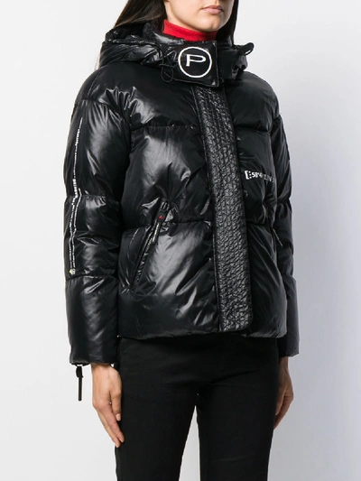 Shop Peuterey Oversize Jacket In Black