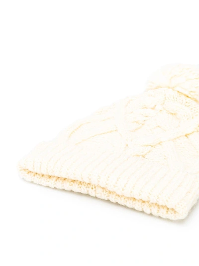 Shop Isabel Marant Ryam Wool Beanie In Beige