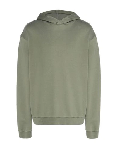 Shop 8 By Yoox Hooded Sweatshirt In Military Green