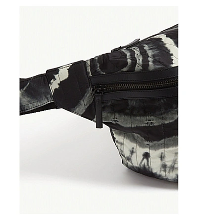 Shop Dries Van Noten Tie-dye Belt Bag In Black