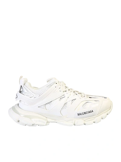 Shop Balenciaga Track Sneakers In White