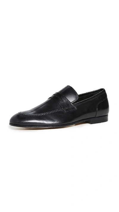 Shop Paul Smith Chilton Loafers In Black