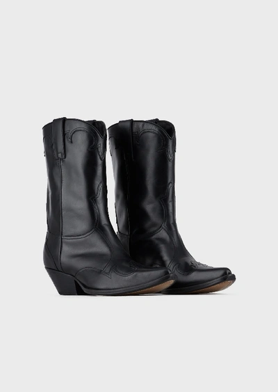 Shop Emporio Armani Boots - Item 11768127 In Black