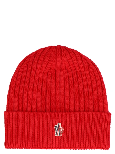 Shop Moncler Beanie In Red