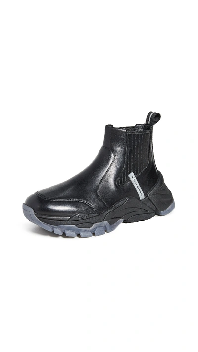 Shop Ash Fame Sneaker Boots In Black/black