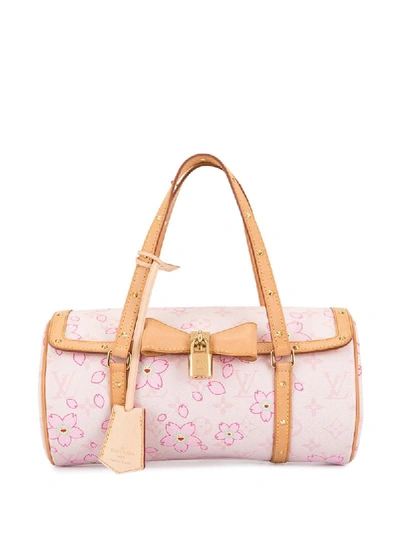 Shop Pre-owned Louis Vuitton Papillon Shoulder Bag In Pink